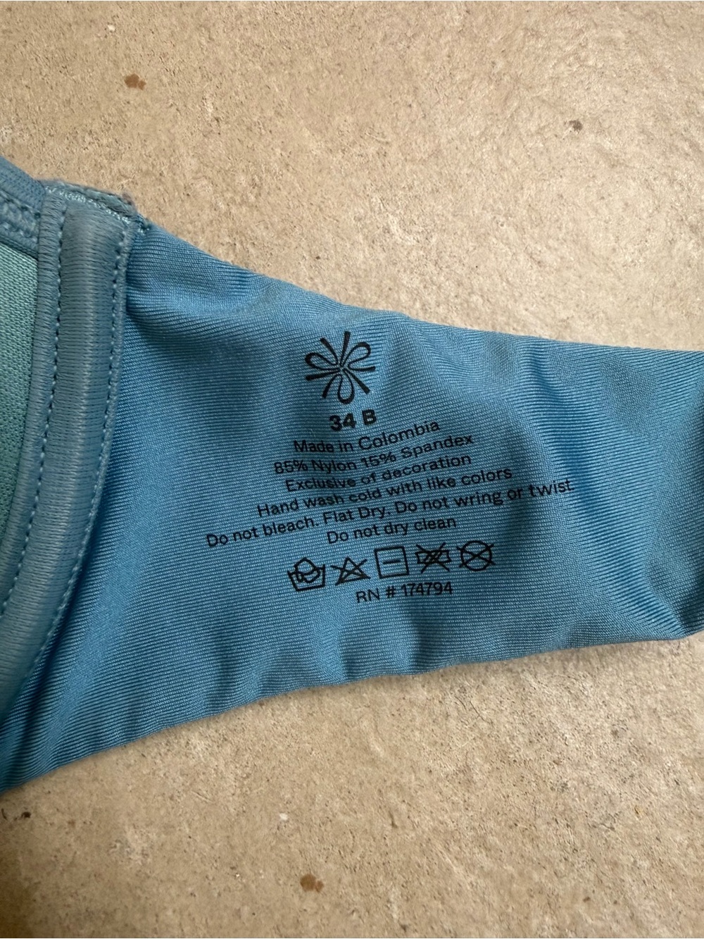Pepper swimwear | 34 B top SMALL bottom - Picture 3 of 4